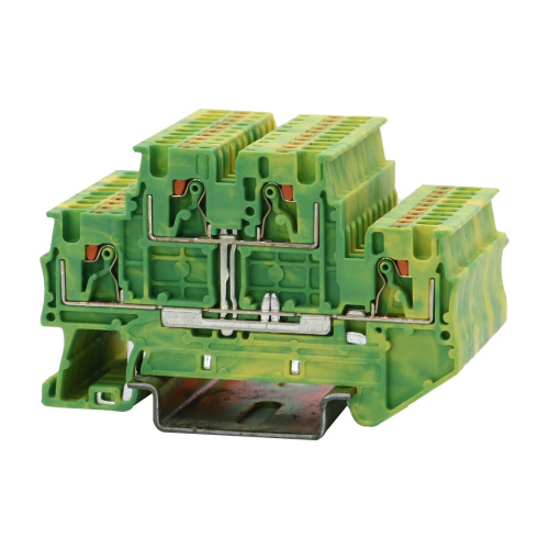 14300035 Клемма двухуровневая заземляющая - КНБ 1,5-2У-РЕ