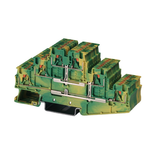 14300039 Клемма трехуровневая заземляющая - КНБ 1,5-3У-РЕ