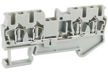 421095 Клемма многовыводная UJ5-4/2x2-U, пружинный зажим
