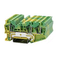 10000092 Клемма пружинная - КНЗ 4-3-РЕ (В)