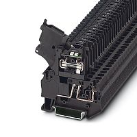 10200051 Клемма с держателем предохранителя - КНЗ 4-2-24 (5х20) (В)