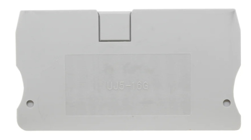 422005 Концевая крышка UJ5-16G, серый