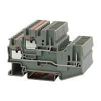 14300057 Клемма двухуровневая штекерная - КНБ 2,5-2У-2КО