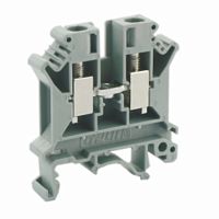 011449 Клемма проходная UKJ-6E, винтовой зажим