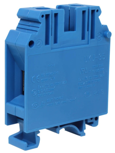 011465-bu Клемма проходная UKJ-35NE(BU)