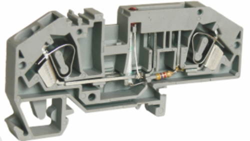 421321 Клемма для установки предохранителя UJ5-6CW/RDX24-IE