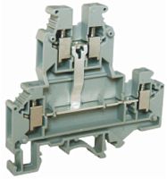 011534 Клемма многовыводная UKJ-4/2x2LEE, винтовой зажим